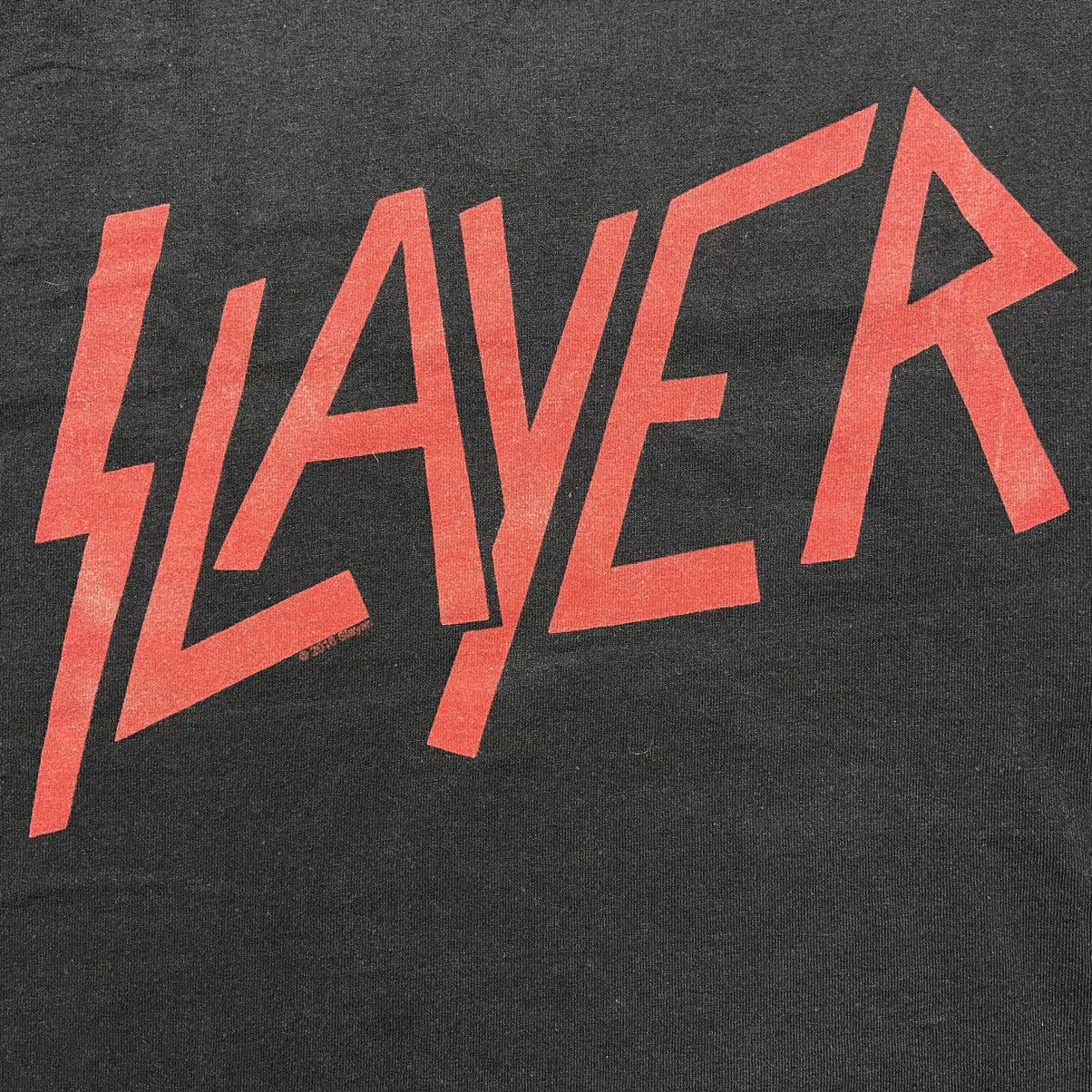 Band Tees × Vintage Vintage Slayer Sleeveless T-Shirt Size US M / EU 48-50 / 2 - 3 Thumbnail