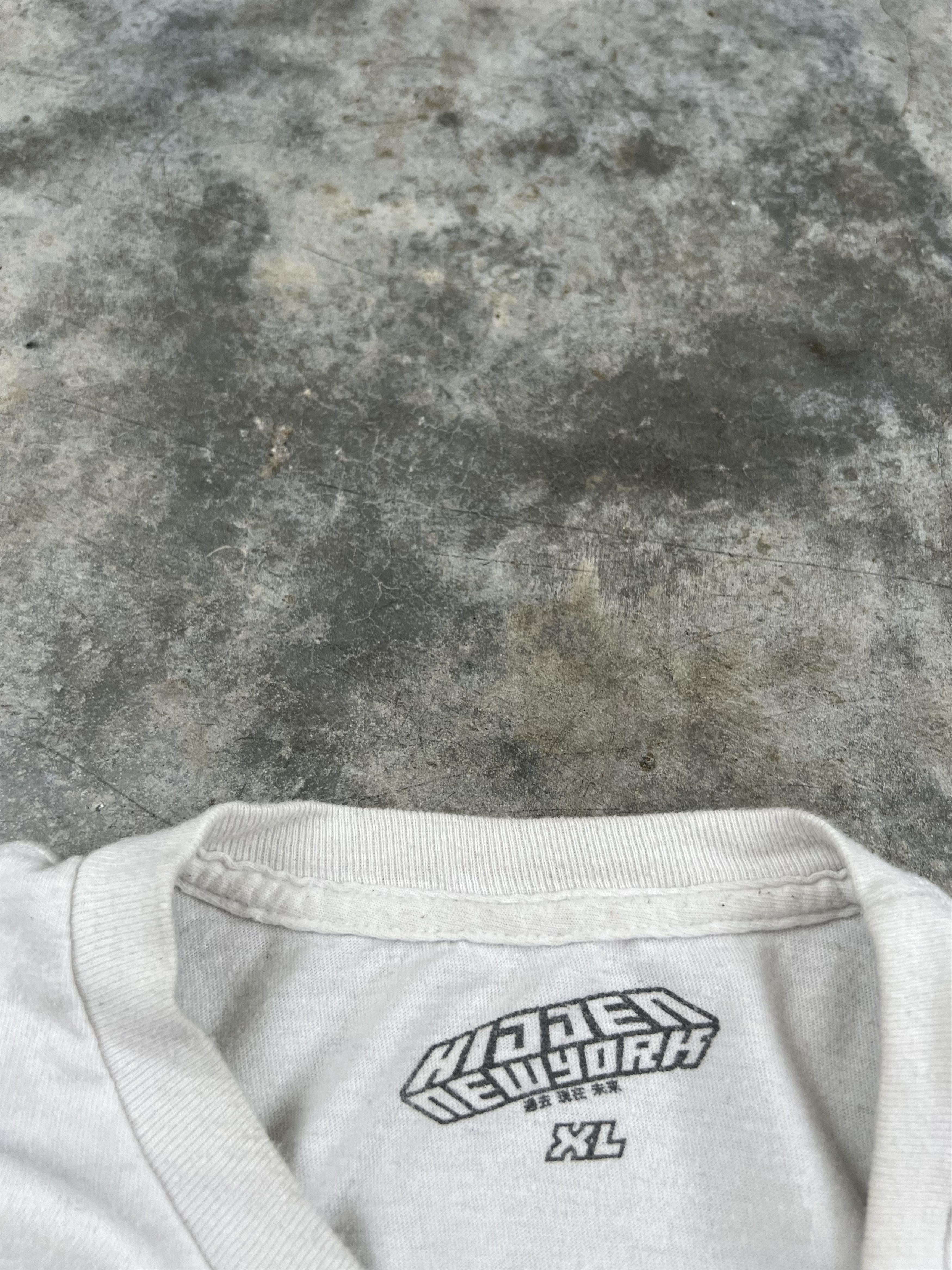 HIDDEN Hidden NY Concrete H Logo White Tee XL Size US XL / EU 56 / 4 - 3 Thumbnail