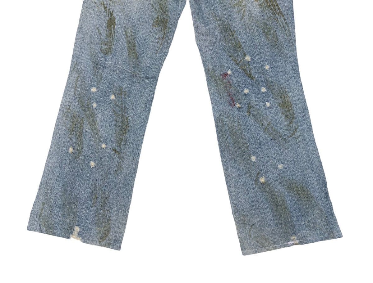 In The Attic 🔥Japanese In The Artic Distressed Double Waist Jeans 🔥 Size US 34 / EU 50 - 8 Thumbnail