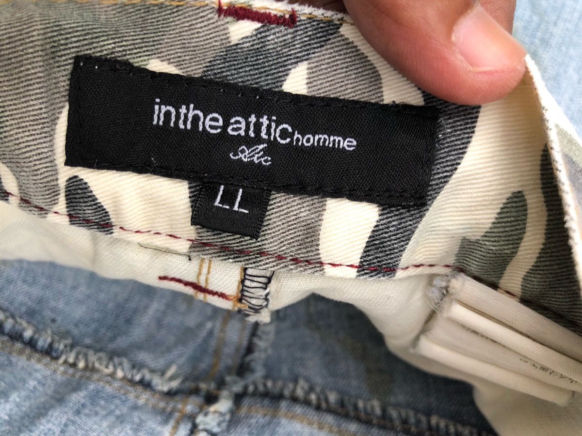 In The Attic 🔥Japanese In The Artic Distressed Double Waist Jeans 🔥 Size US 34 / EU 50 - 9 Thumbnail
