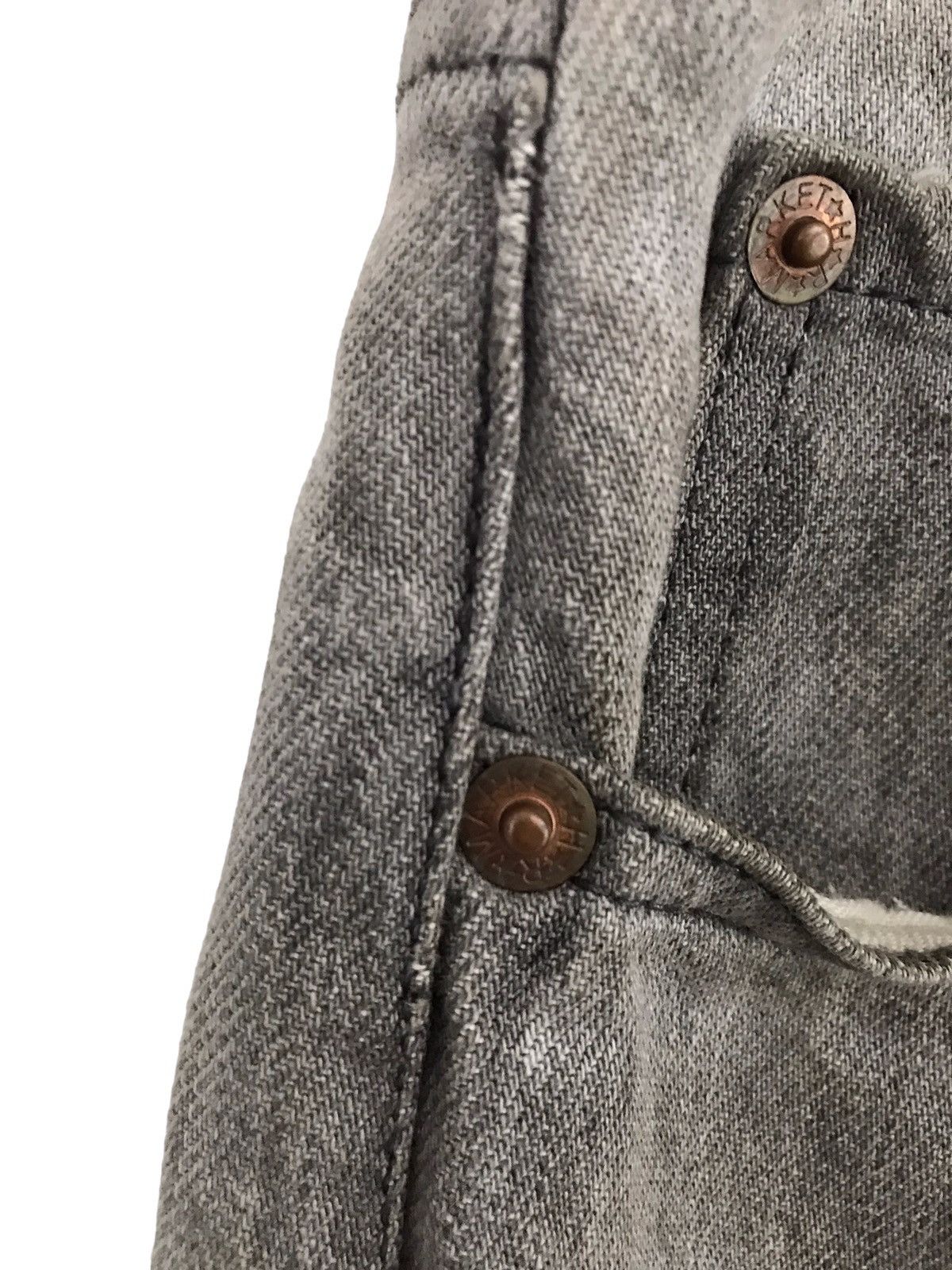 HOLLYWOOD RANCH MARKET HRM Arigato Japan Dyed Distressed Organic Denim Colour Size US 33 - 8 Thumbnail