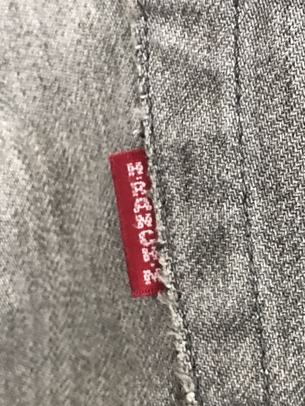 HOLLYWOOD RANCH MARKET HRM Arigato Japan Dyed Distressed Organic Denim Colour Size US 33 - 12 Thumbnail