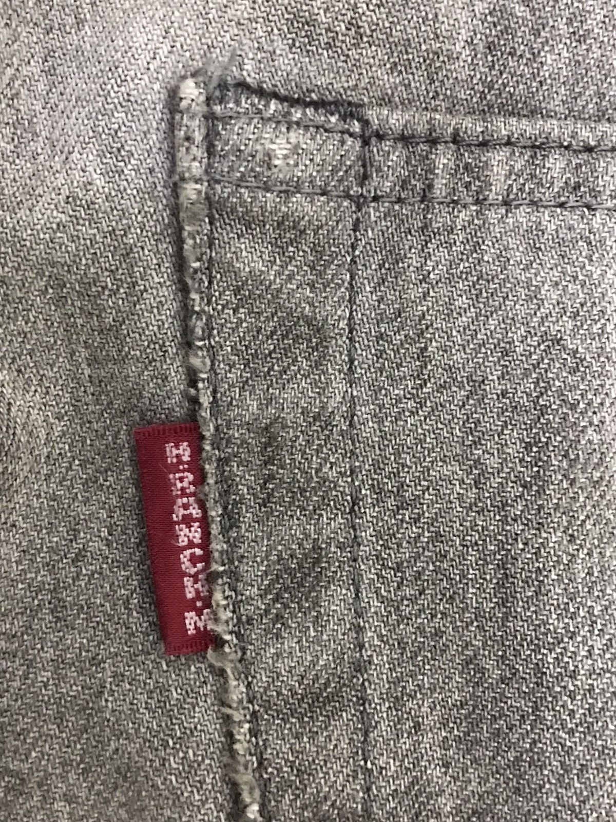 HOLLYWOOD RANCH MARKET HRM Arigato Japan Dyed Distressed Organic Denim Colour Size US 33 - 15 Thumbnail