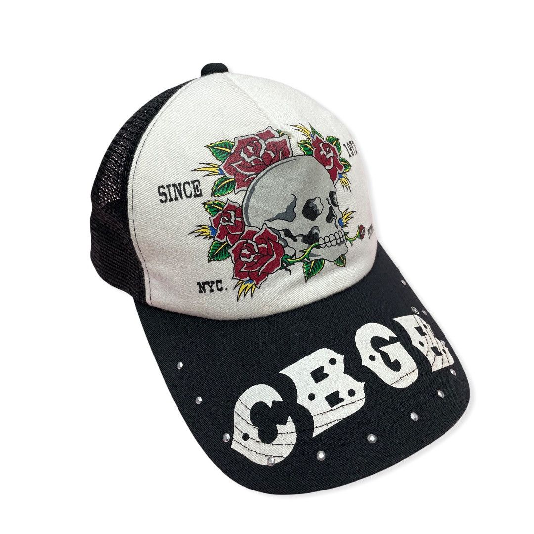 Rockstar Games 🎸CBGB OMFUG Vintage Icon NYC. PUNK ROCK Trucker Hat Size ONE SIZE - 3 Thumbnail