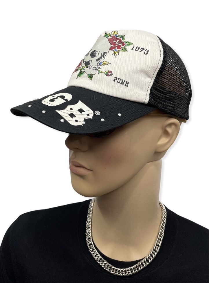 Rockstar Games 🎸CBGB OMFUG Vintage Icon NYC. PUNK ROCK Trucker Hat Size ONE SIZE - 5 Thumbnail
