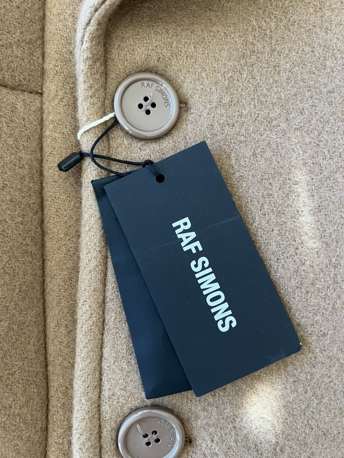 Raf Simons AW19 Oversized Caban Coat Size US S / EU 44-46 / 1 - 7 Thumbnail
