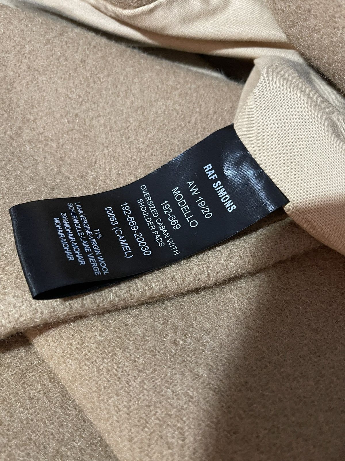 Raf Simons AW19 Oversized Caban Coat Size US S / EU 44-46 / 1 - 10 Thumbnail