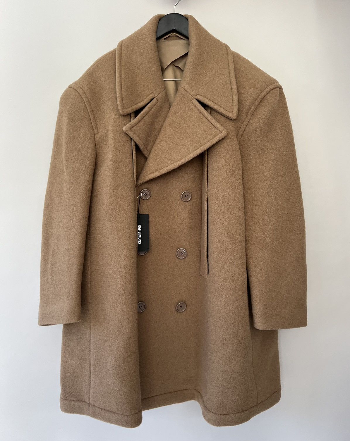 Raf Simons AW19 Oversized Caban Coat Size US S / EU 44-46 / 1 - 4 Thumbnail