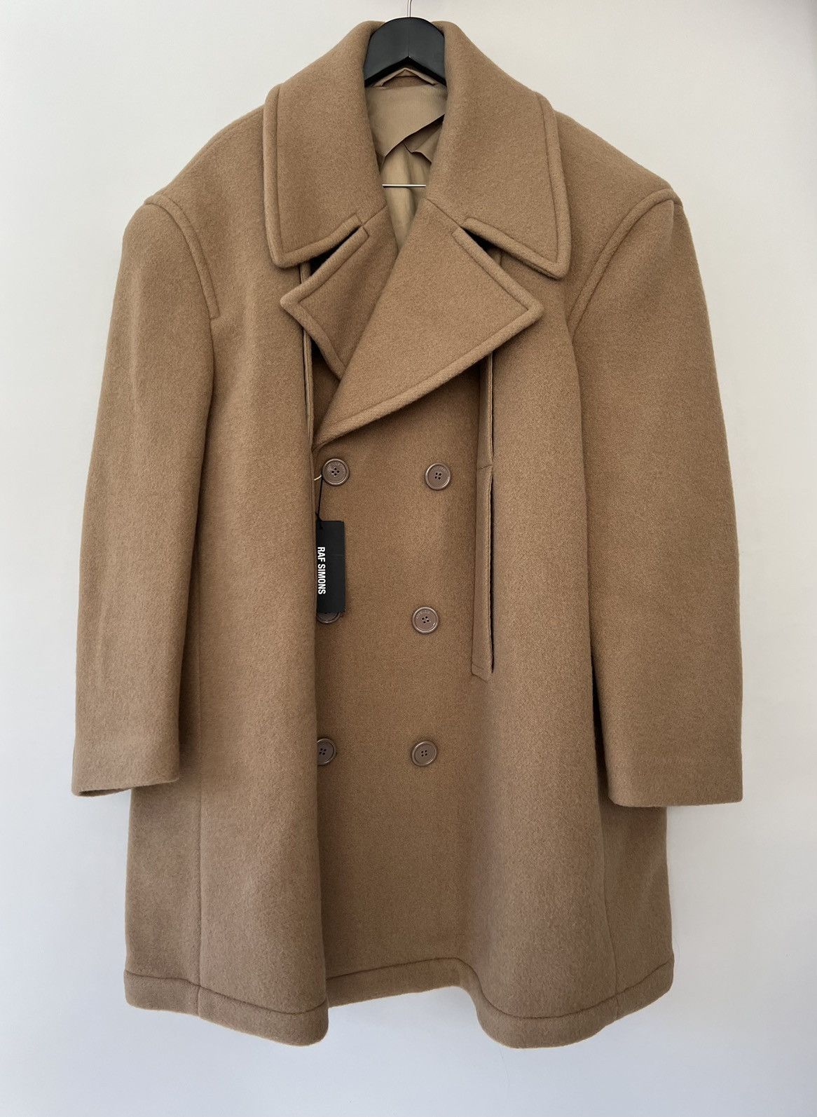 Raf Simons AW19 Oversized Caban Coat Size US S / EU 44-46 / 1 - 2 Thumbnail