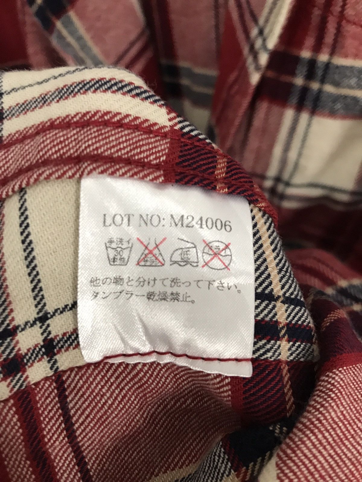 Japanese Brand GDC Wrap Kimono Cardigan Cotton Checked Tartan Plaid Jacket Size US M / EU 48-50 / 2 - 4 Thumbnail