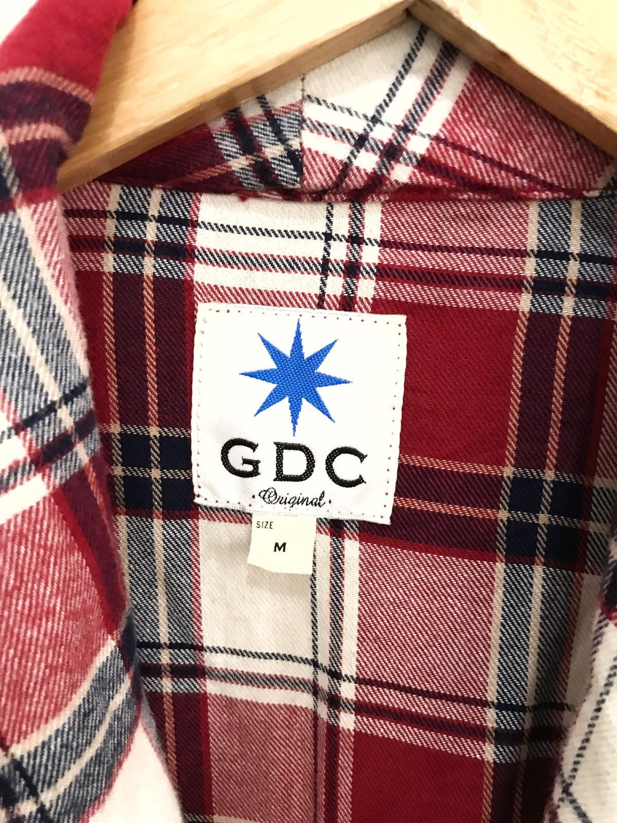 Japanese Brand GDC Wrap Kimono Cardigan Cotton Checked Tartan Plaid Jacket Size US M / EU 48-50 / 2 - 3 Thumbnail