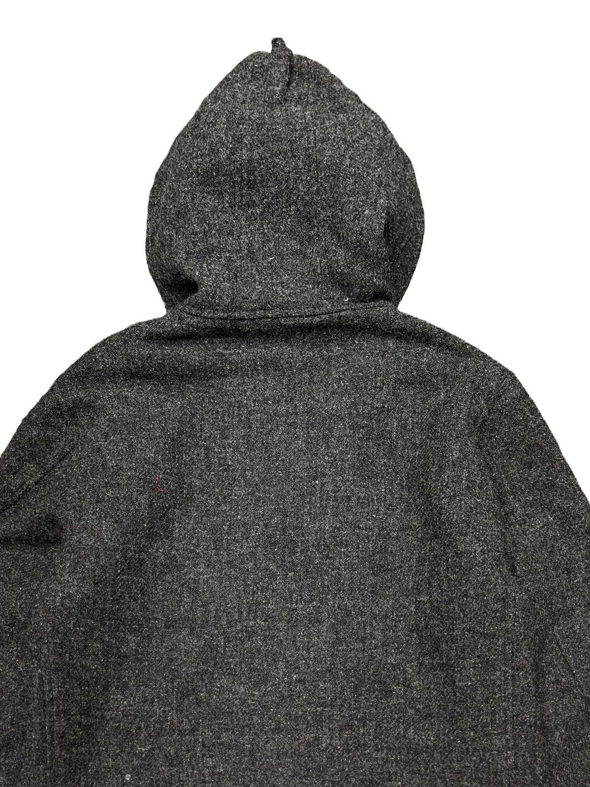 Beams Plus × Harris Tweed VINTAGE BEAMS X HARRIS TWEED JACKET WOOL FUR HOODIE COAT Size US M / EU 48-50 / 2 - 13 Thumbnail