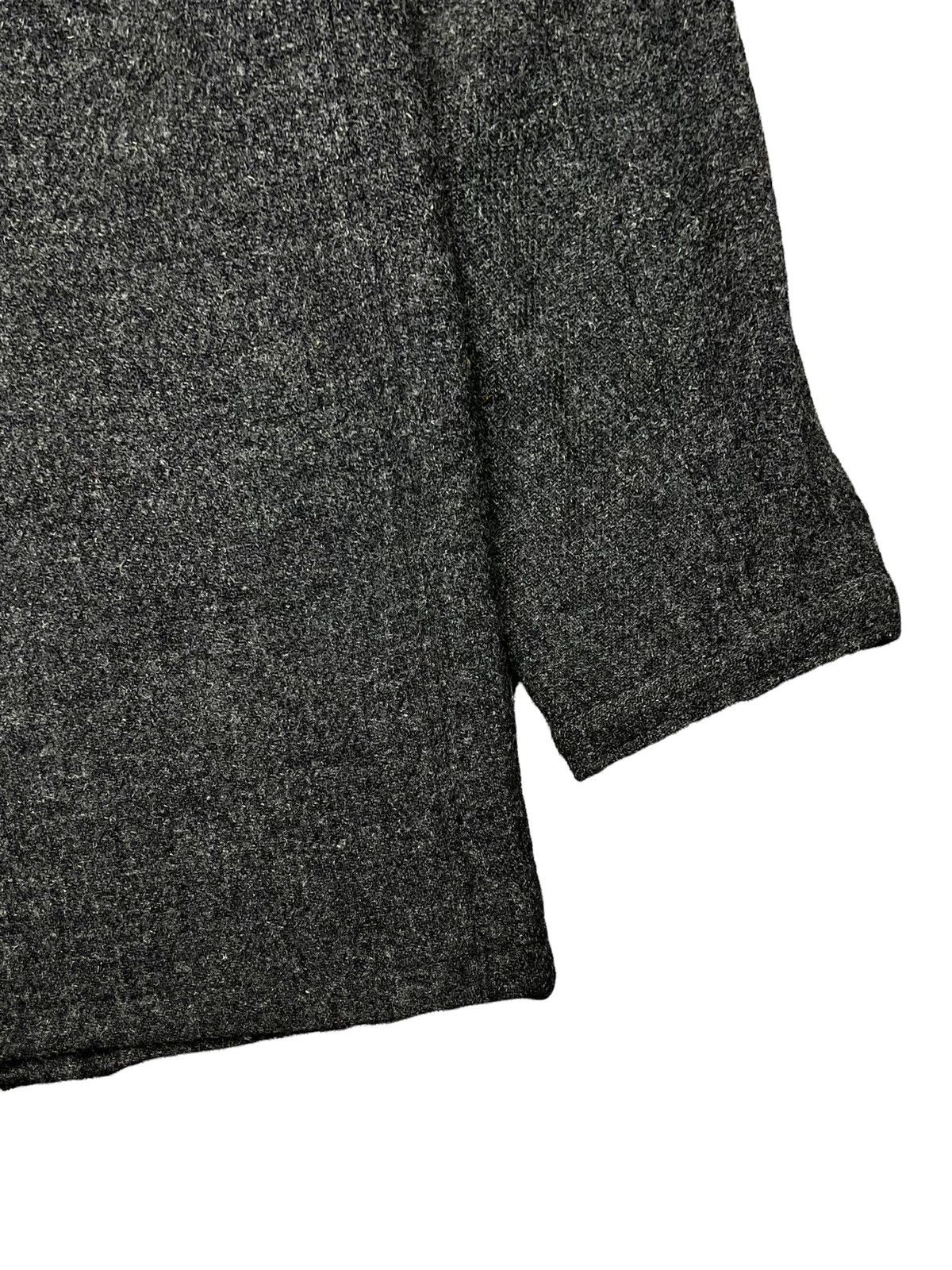 Beams Plus × Harris Tweed VINTAGE BEAMS X HARRIS TWEED JACKET WOOL FUR HOODIE COAT Size US M / EU 48-50 / 2 - 14 Thumbnail