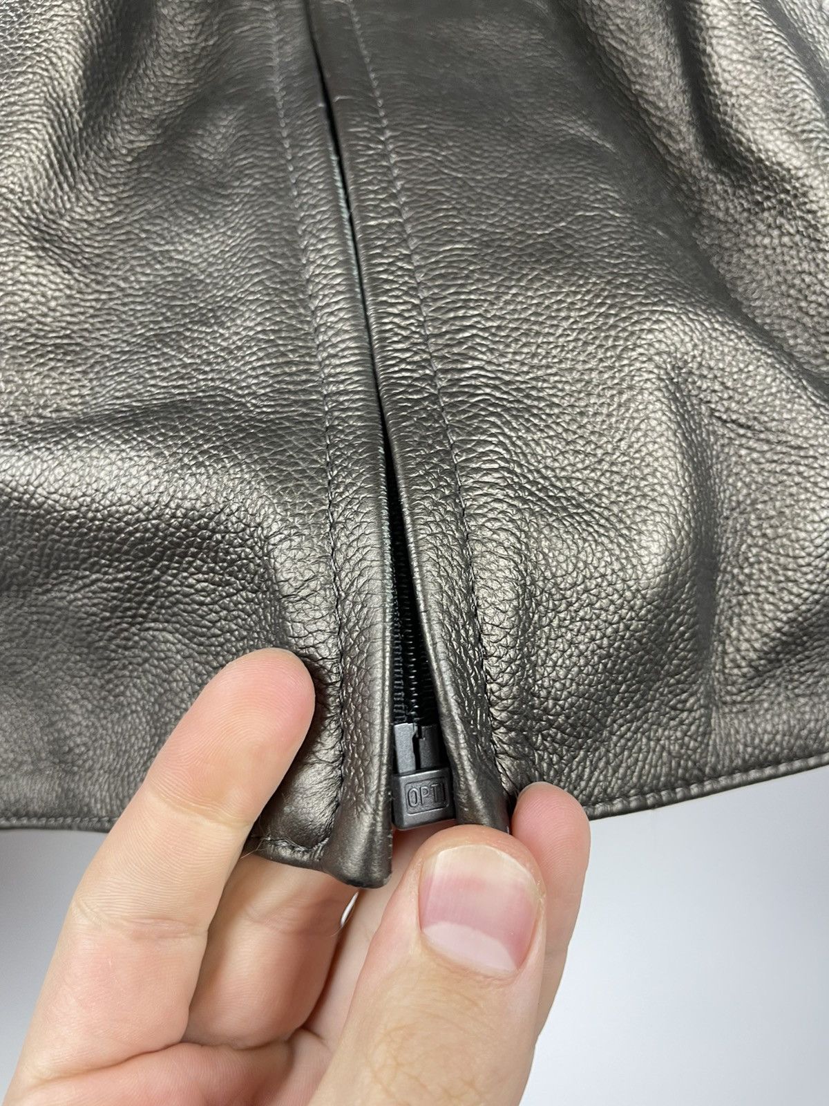 Dainese Dainese logo real leather biker motorcycle jacket gold Size US M / EU 48-50 / 2 - 10 Thumbnail