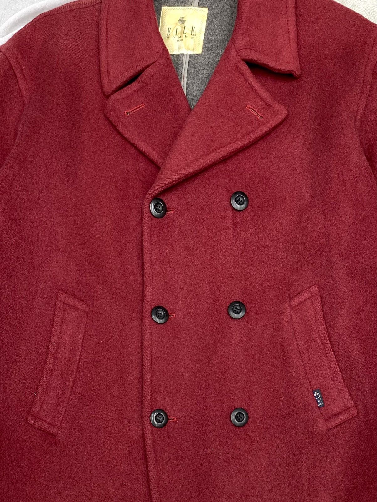 Other ELLE HOMME PARIS VELVET WOOL COAT Size US M / EU 48-50 / 2 - 4 Thumbnail