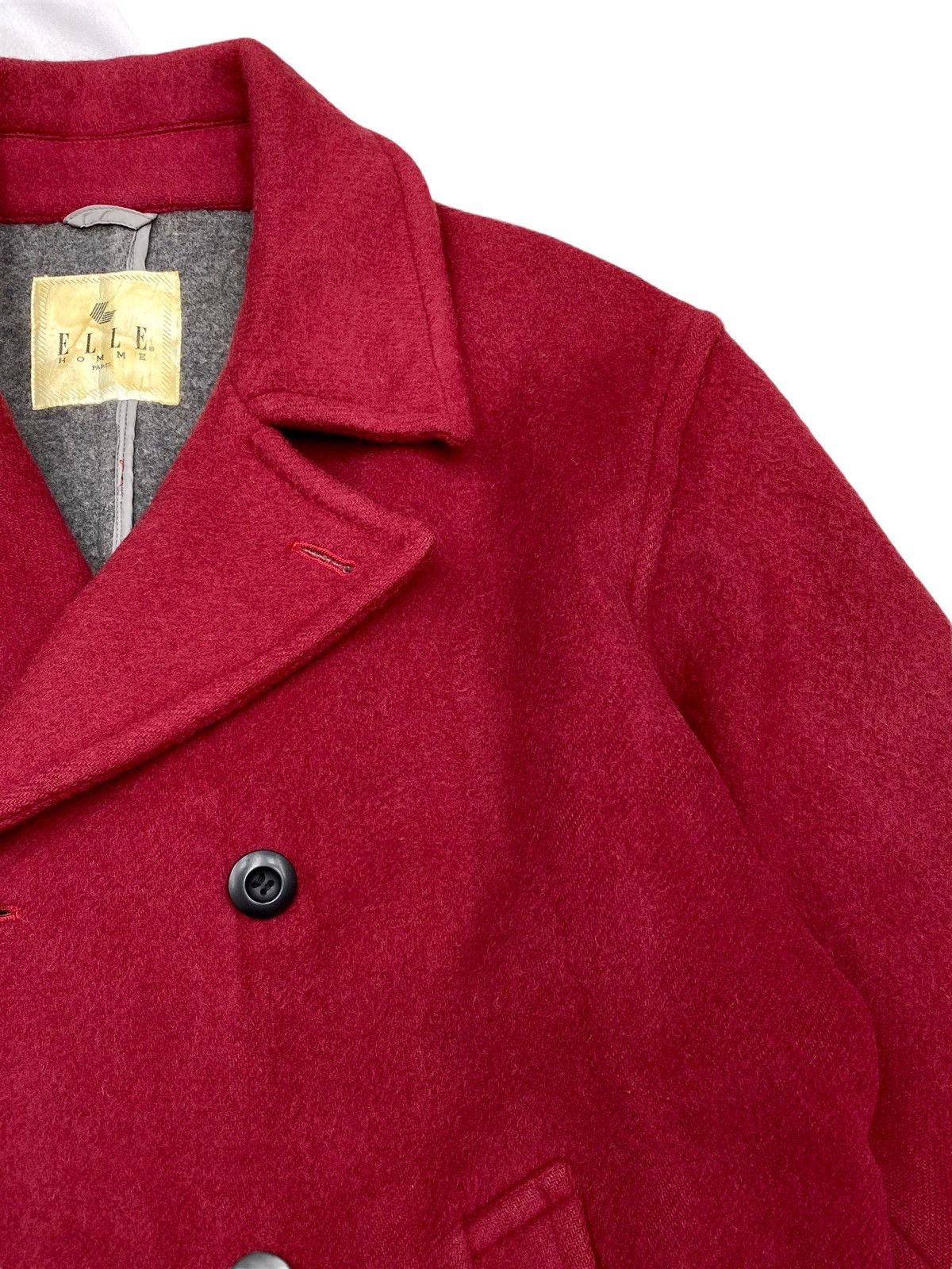 Other ELLE HOMME PARIS VELVET WOOL COAT Size US M / EU 48-50 / 2 - 5 Thumbnail