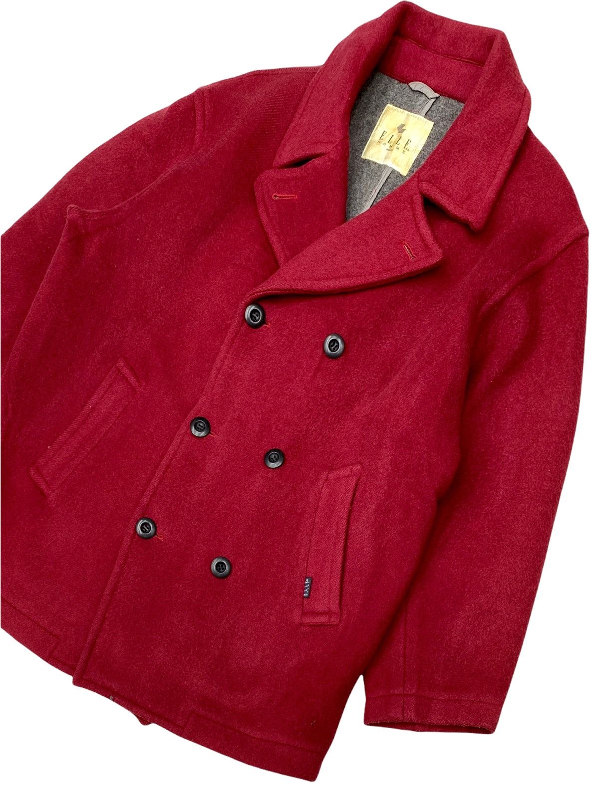 Other ELLE HOMME PARIS VELVET WOOL COAT Size US M / EU 48-50 / 2 - 7 Thumbnail