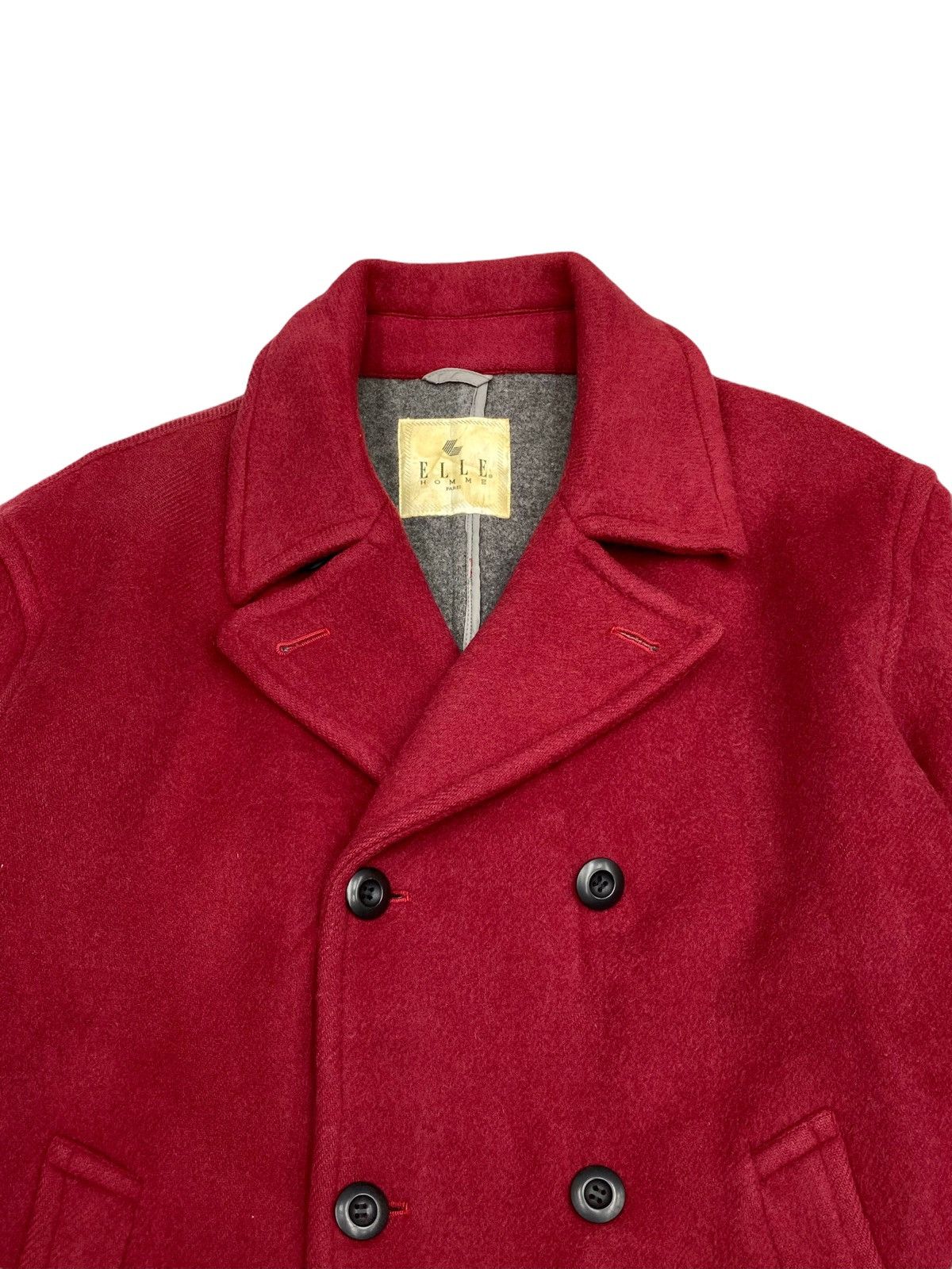 Other ELLE HOMME PARIS VELVET WOOL COAT Size US M / EU 48-50 / 2 - 3 Thumbnail