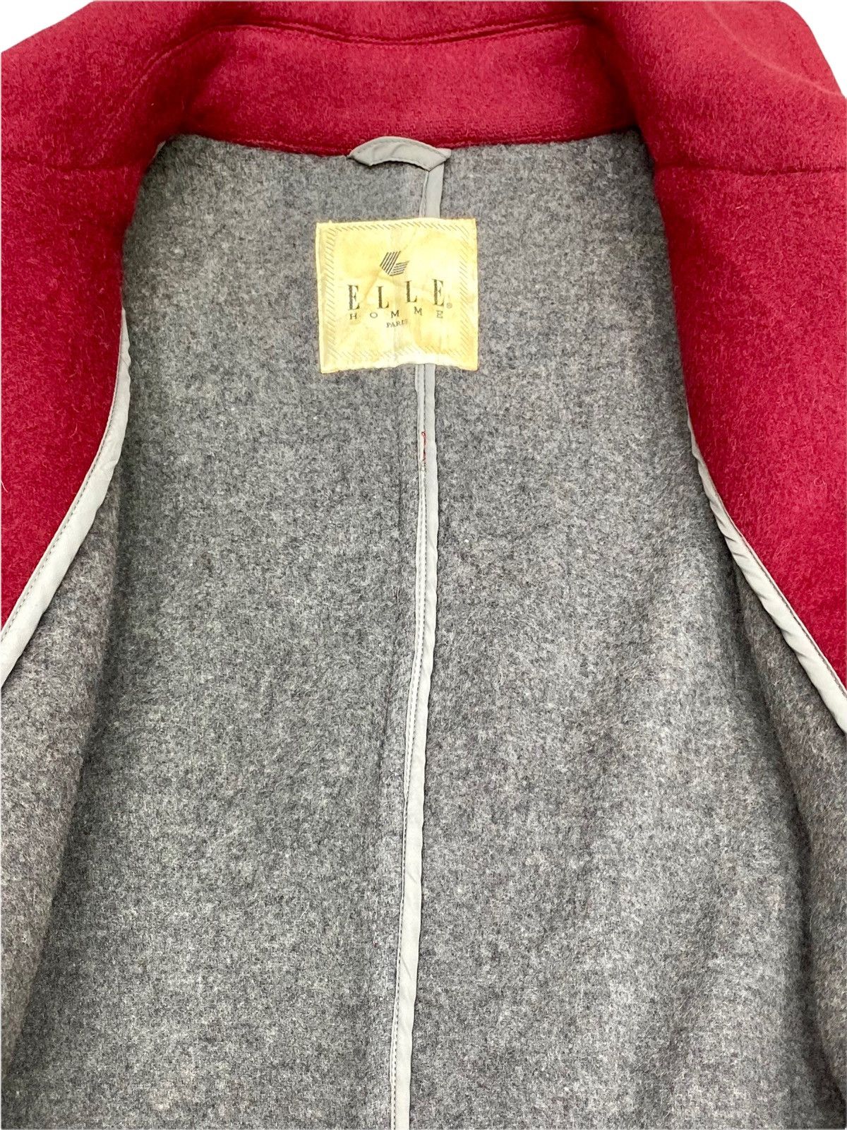 Other ELLE HOMME PARIS VELVET WOOL COAT Size US M / EU 48-50 / 2 - 15 Thumbnail