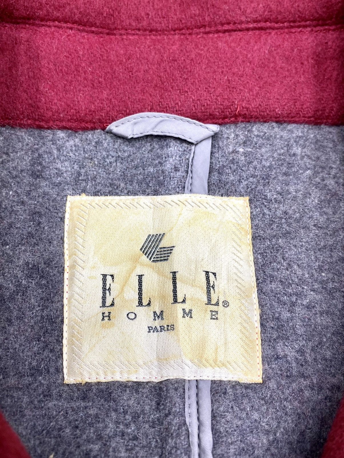 Other ELLE HOMME PARIS VELVET WOOL COAT Size US M / EU 48-50 / 2 - 18 Thumbnail