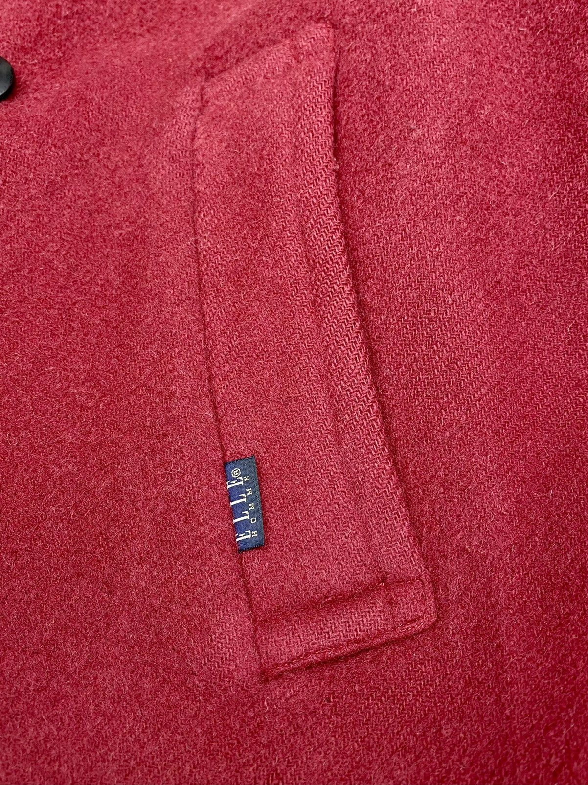 Other ELLE HOMME PARIS VELVET WOOL COAT Size US M / EU 48-50 / 2 - 16 Thumbnail
