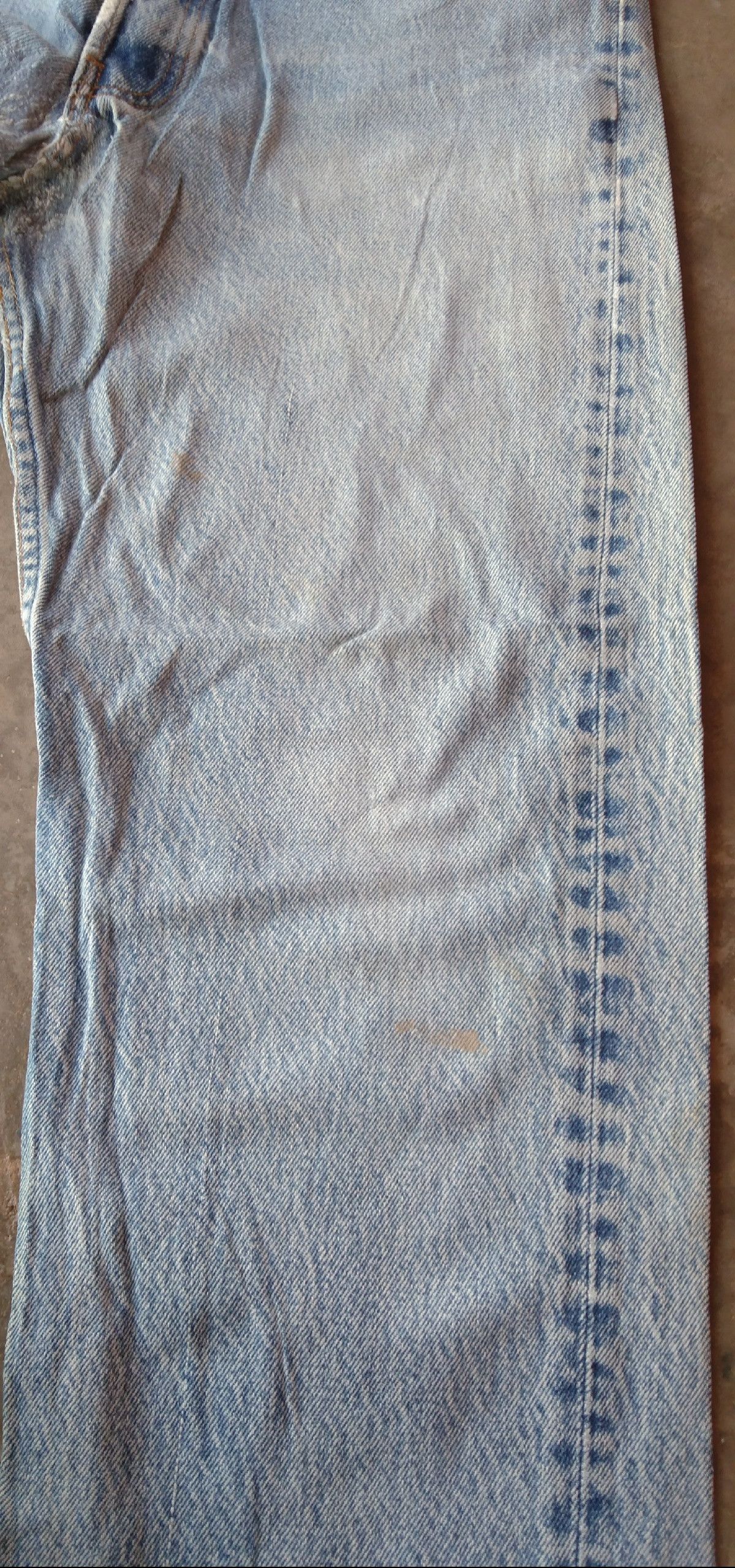Levi's 80s Vintage Levi's 501 Made In USA Distressed Jeans 33x30 Size US 33 - 6 Thumbnail