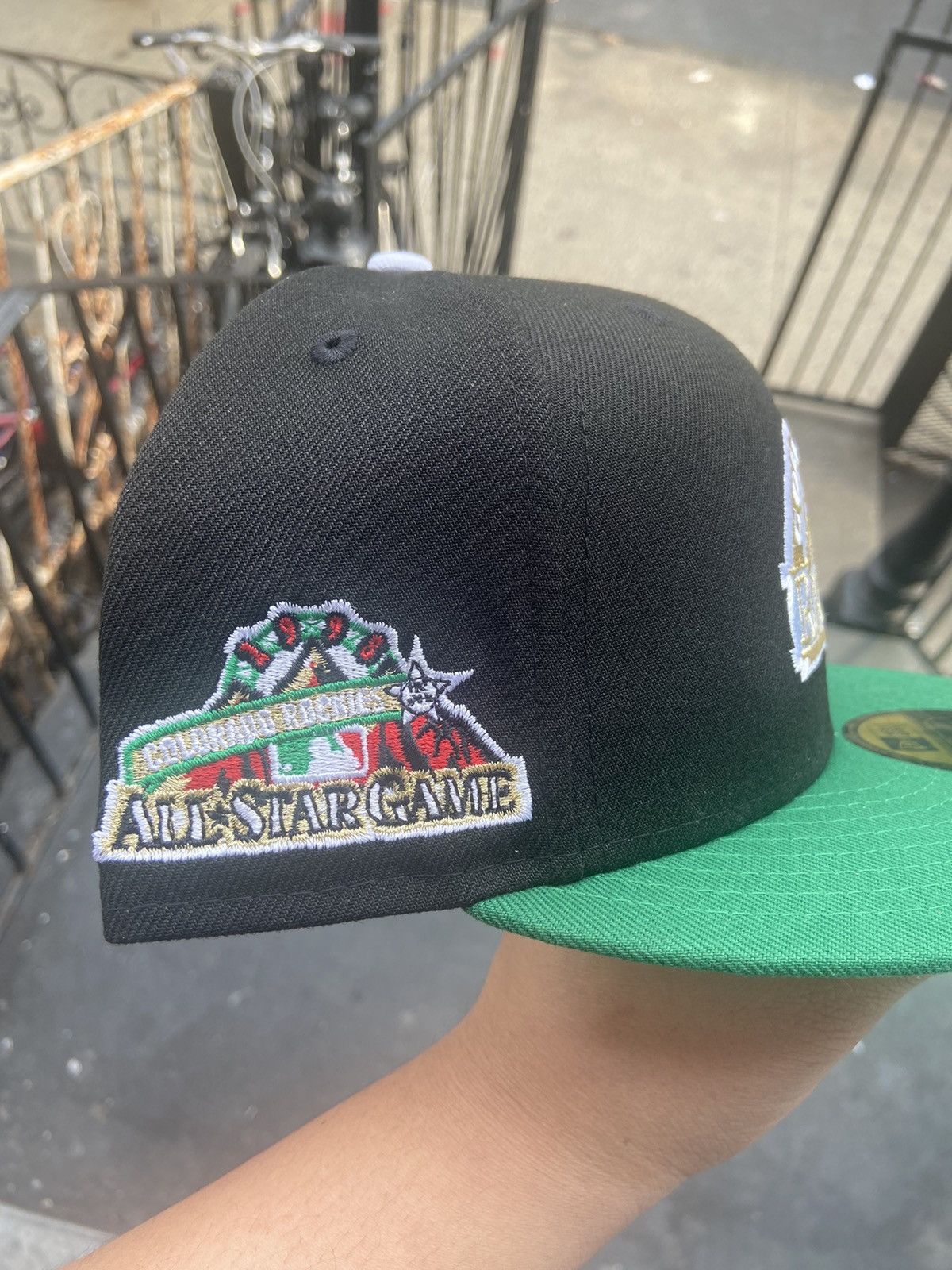 Hat Club × MLB × New Era 7 1/2 Colorado Rockies “Casino” UV Red 1998 ASG Size ONE SIZE - 2 Thumbnail