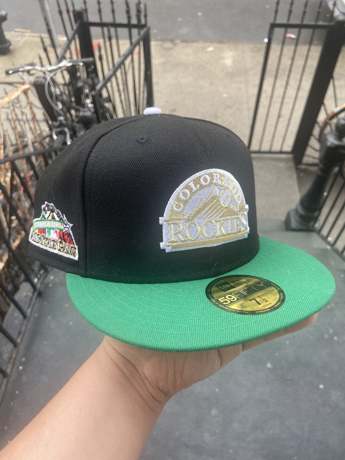 Hat Club × MLB × New Era 7 1/2 Colorado Rockies “Casino” UV Red 1998 ASG Size ONE SIZE - 1 Thumbnail