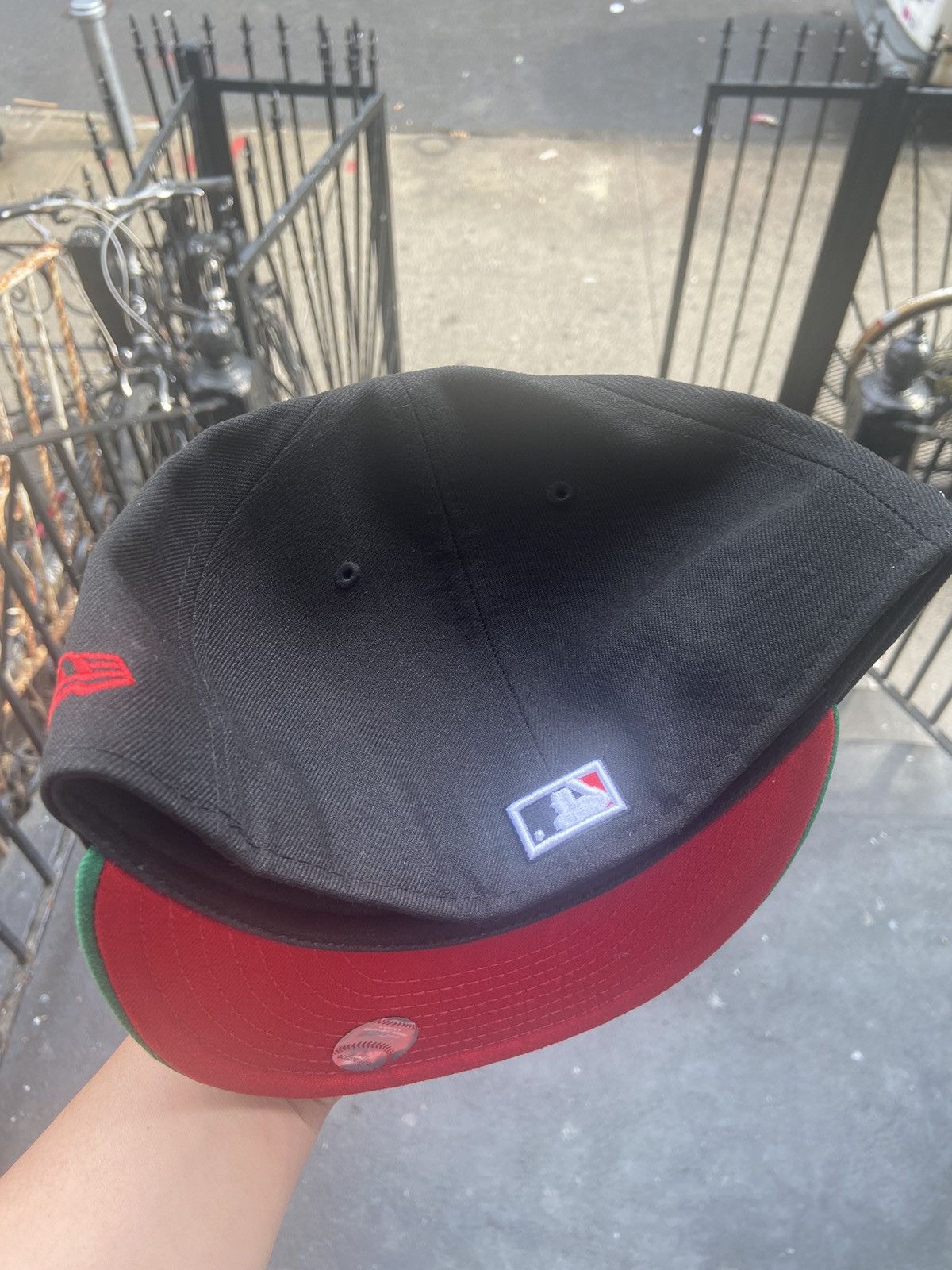 Hat Club × MLB × New Era 7 1/2 Colorado Rockies “Casino” UV Red 1998 ASG Size ONE SIZE - 3 Thumbnail