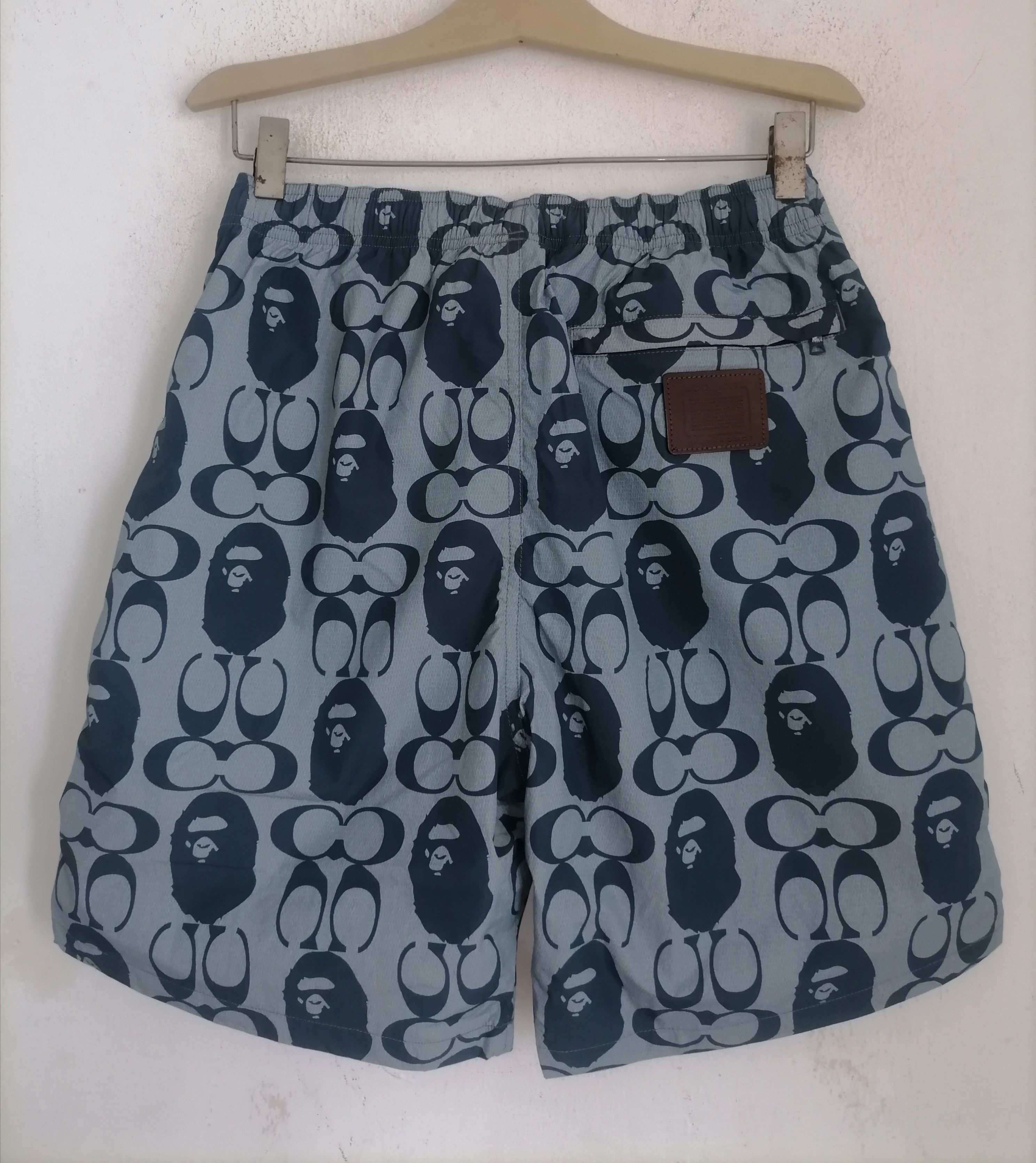 Bape × Coach Final Drop!! Bape Coach Shorts Pants Size US 29 - 5 Thumbnail