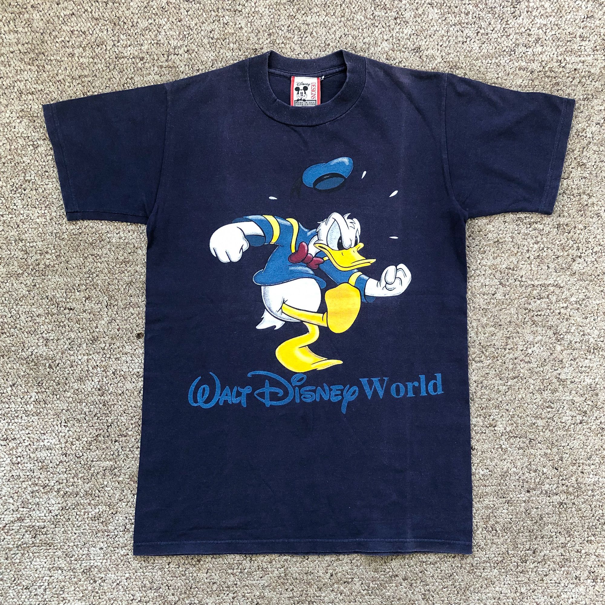 Disney 90s Disney World 'Donald Duck' Navy T-Shirt Size US S / EU 44-46 / 1 - 2 Thumbnail