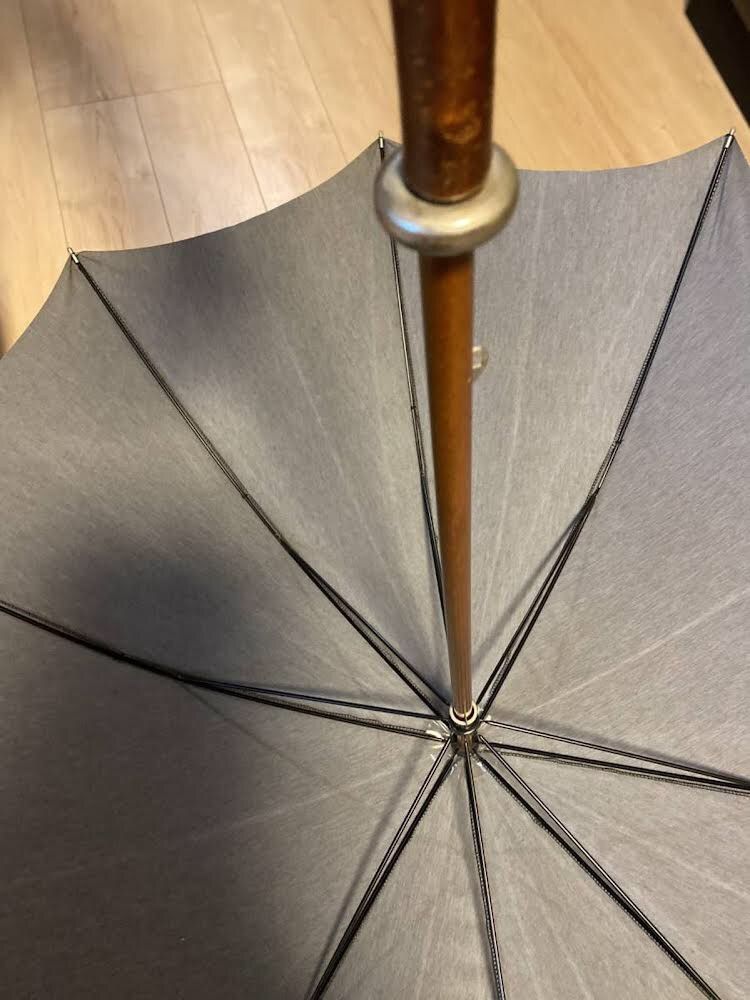 Yohji Yamamoto Yohji Yamamoto Pour Homme Umbrella For Two Persons Size ONE SIZE - 5 Thumbnail