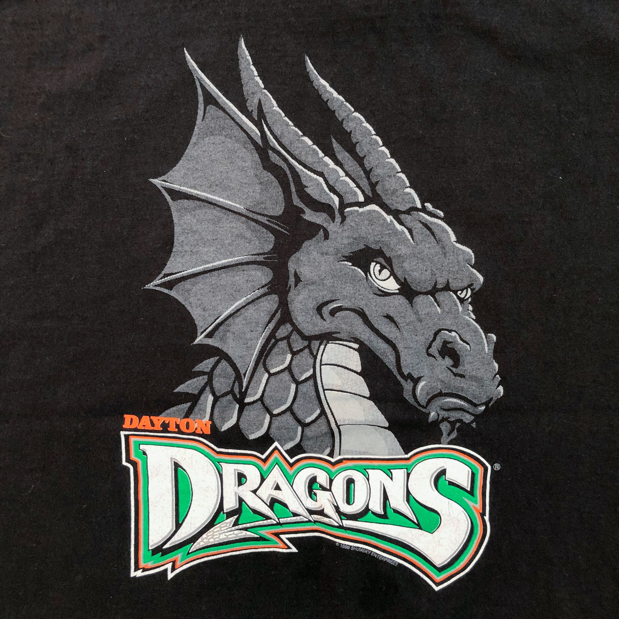 Vintage 1999 Boxy 'Dayton Dragons' T-Shirt Size US XL / EU 56 / 4 - 3 Thumbnail