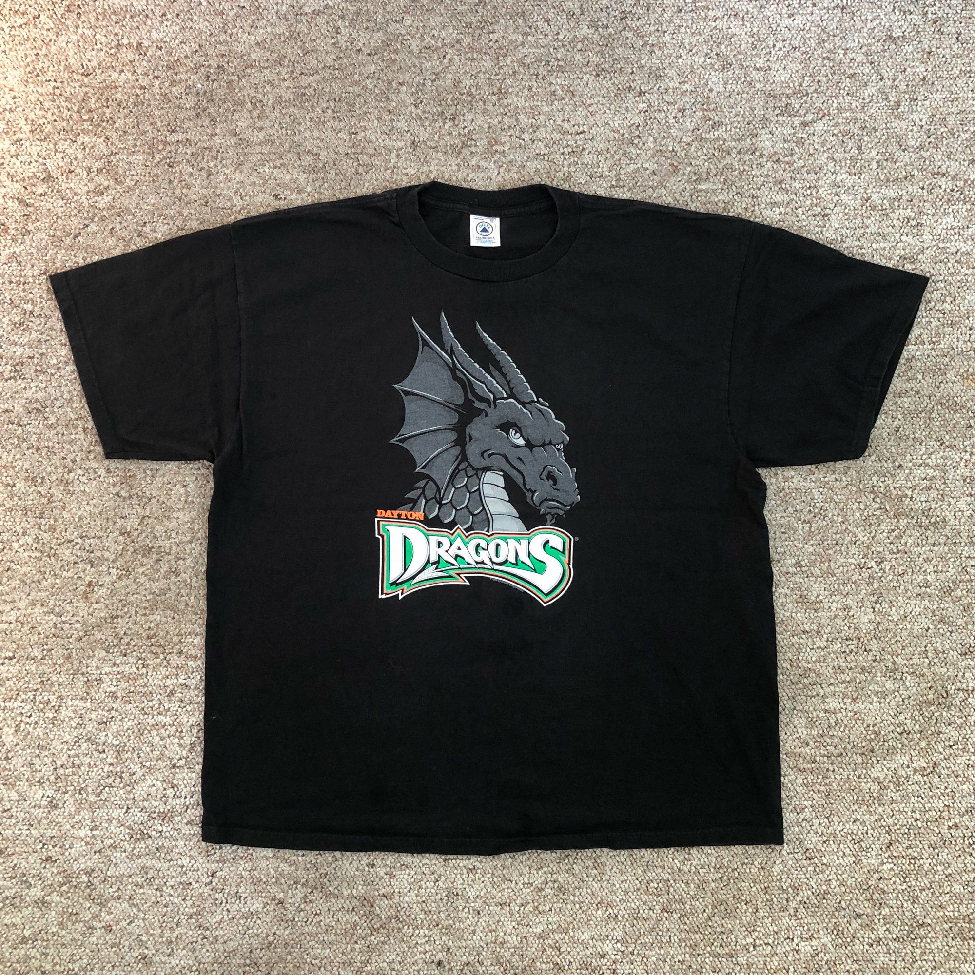 Vintage 1999 Boxy 'Dayton Dragons' T-Shirt Size US XL / EU 56 / 4 - 2 Thumbnail