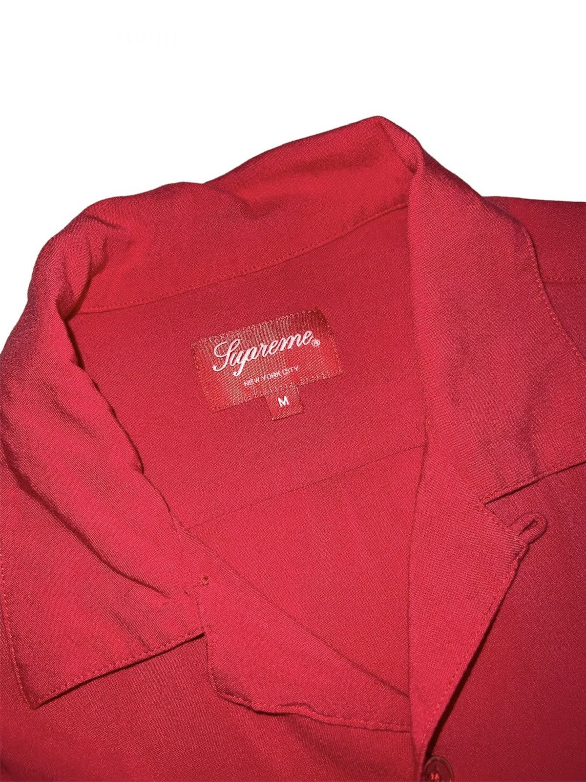 Supreme Supreme Dragon Embroidered Rayon Shirt Size US M / EU 48-50 / 2 - 3 Thumbnail