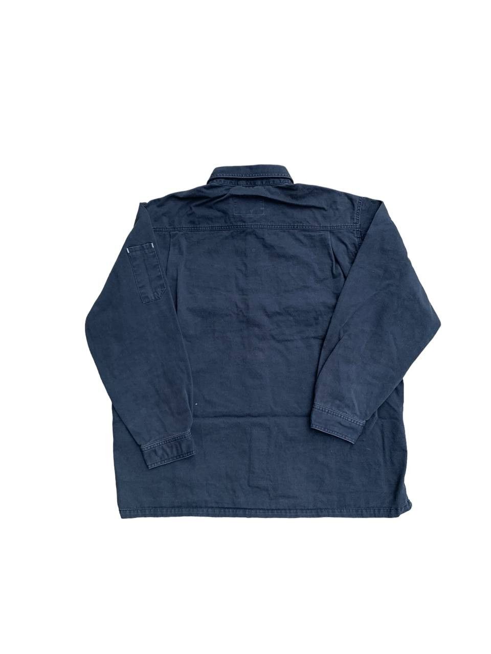 Japanese Brand Vintage Baggy Gin Wash Snap Button Work Shirt Jacket Size US L / EU 52-54 / 3 - 3 Thumbnail