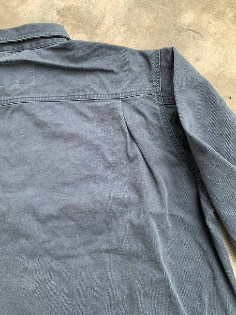 Japanese Brand Vintage Baggy Gin Wash Snap Button Work Shirt Jacket Size US L / EU 52-54 / 3 - 10 Thumbnail