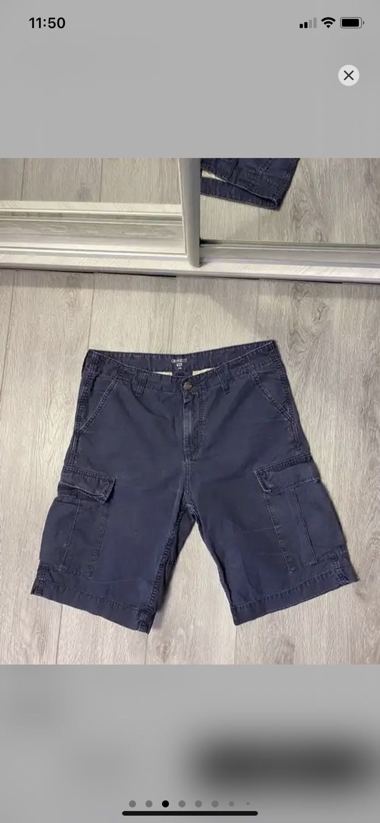 Carhartt Wip × Vintage Vintage Carhartt wip cargo shorts size 30 S Size US 30 / EU 46 - 3 Thumbnail