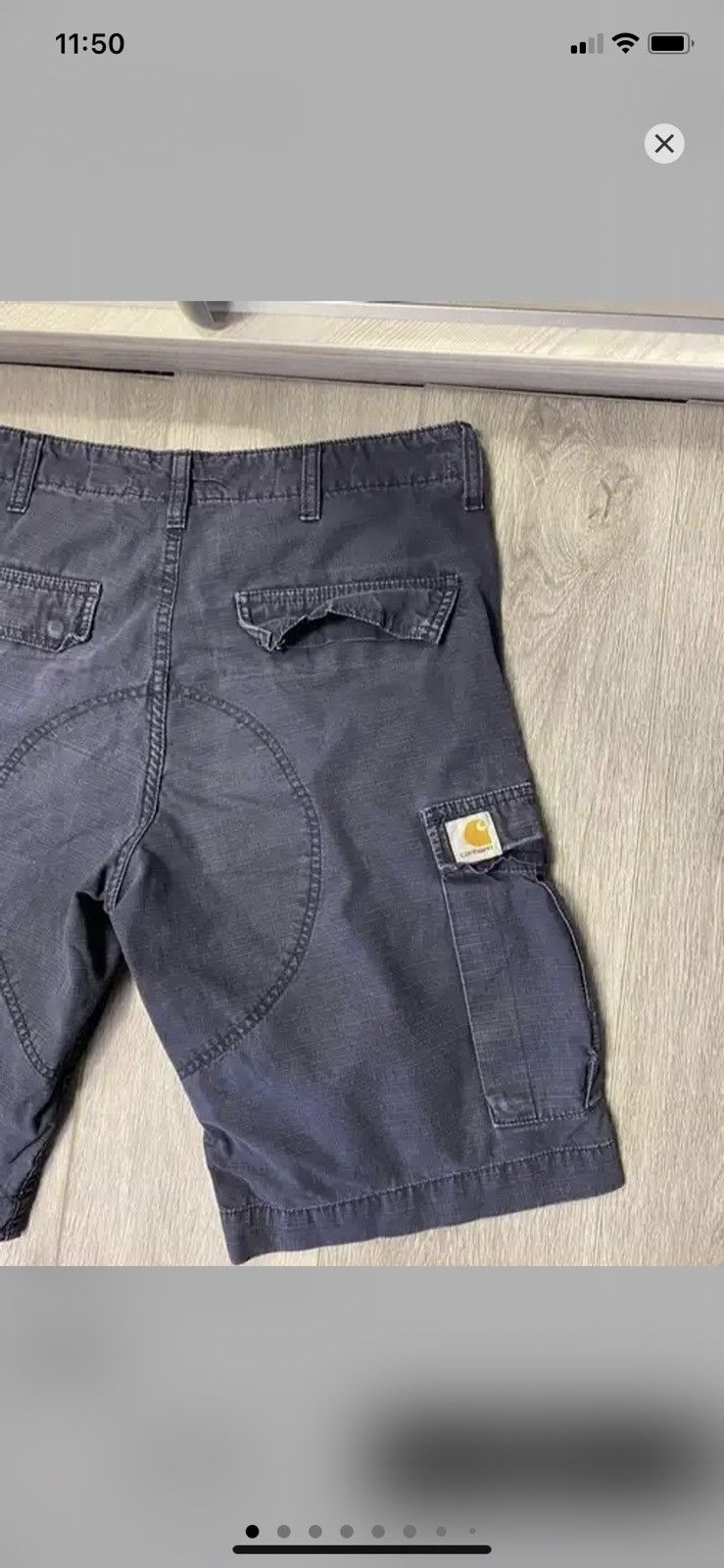 Carhartt Wip × Vintage Vintage Carhartt wip cargo shorts size 30 S Size US 30 / EU 46 - 1 Thumbnail