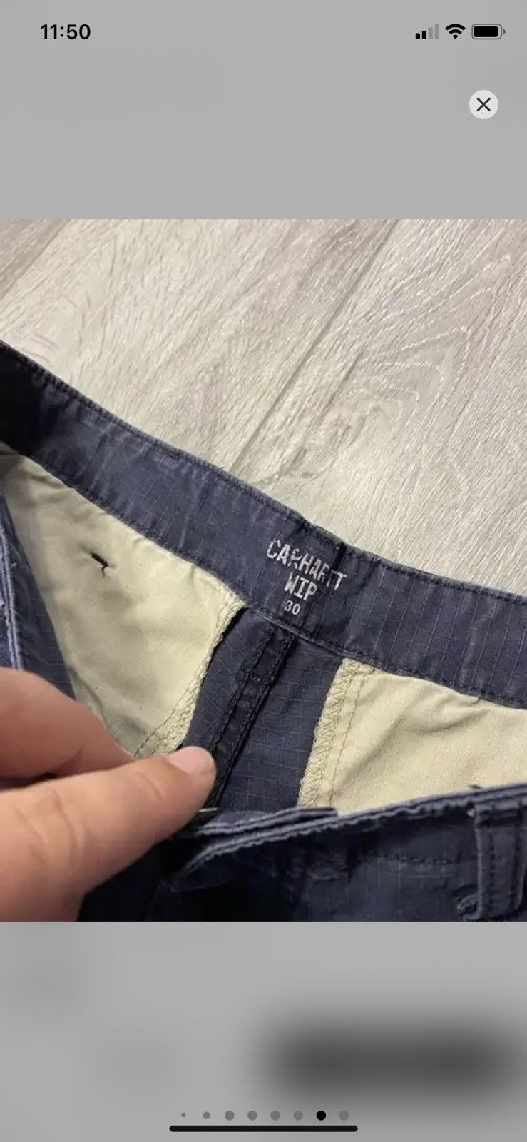 Carhartt Wip × Vintage Vintage Carhartt wip cargo shorts size 30 S Size US 30 / EU 46 - 8 Thumbnail