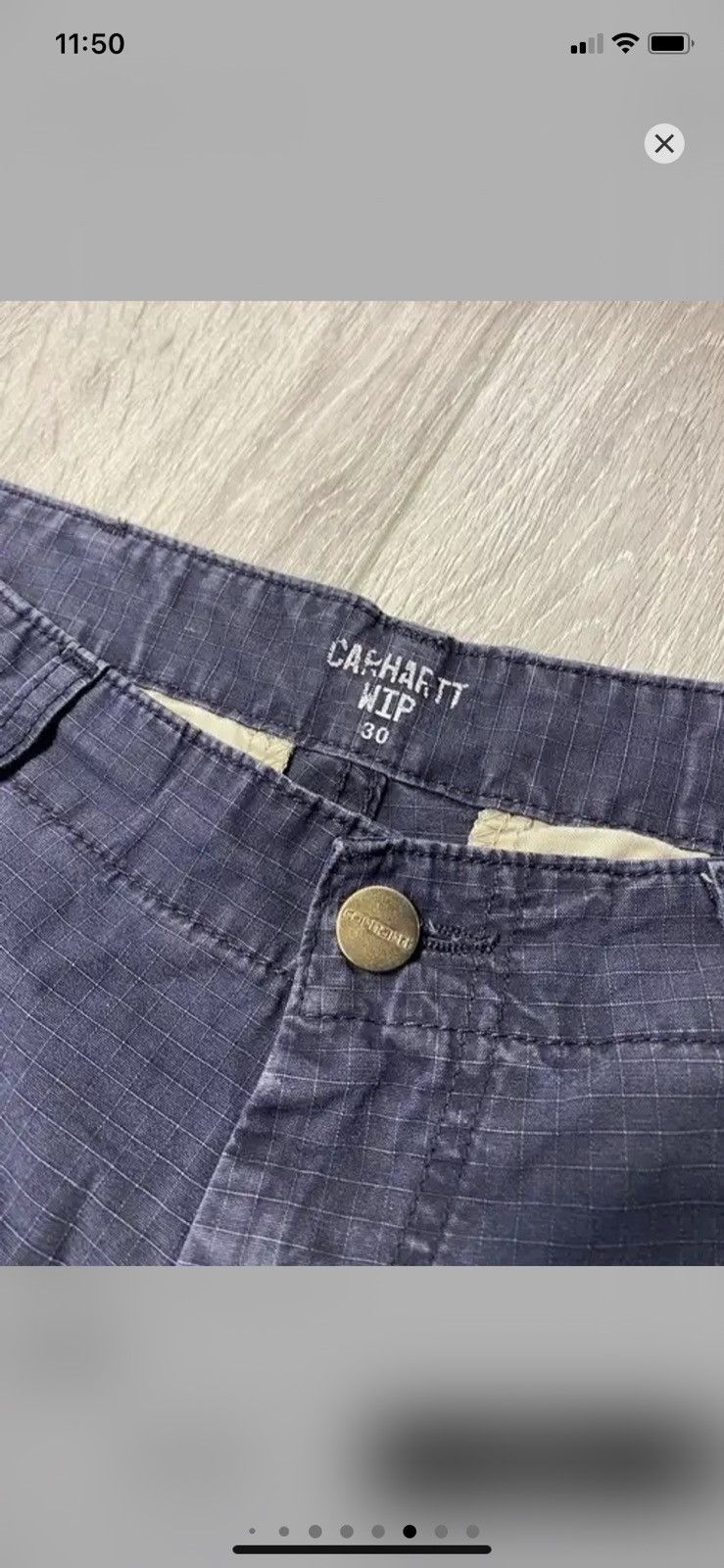 Carhartt Wip × Vintage Vintage Carhartt wip cargo shorts size 30 S Size US 30 / EU 46 - 7 Thumbnail