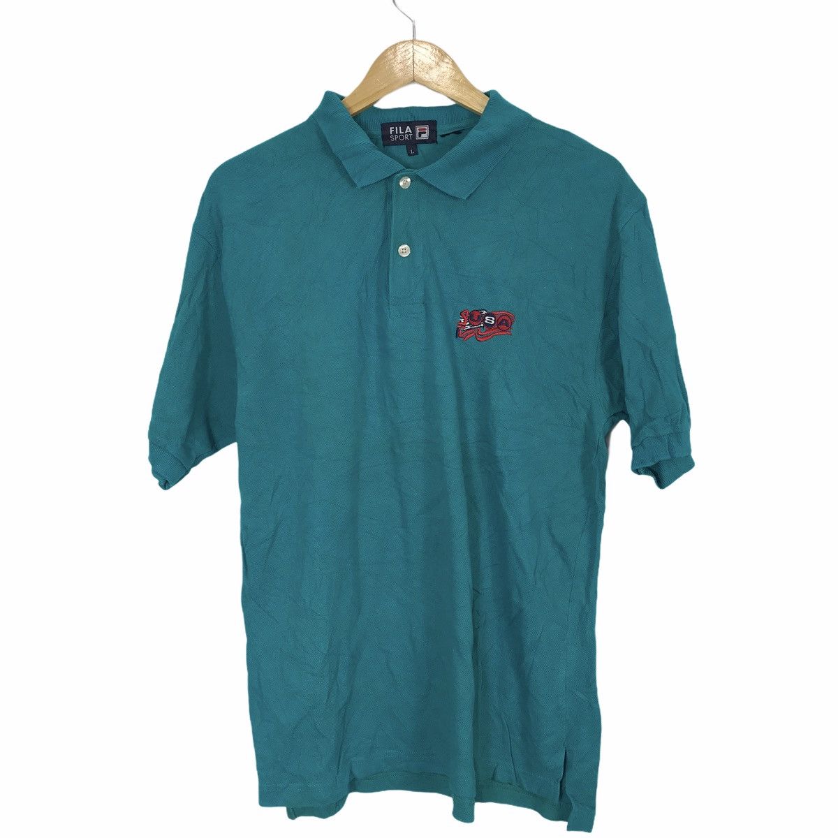 Vtg FILA SPORT USA Edition Tennis Polo Tee Shirt Bjorn Borg