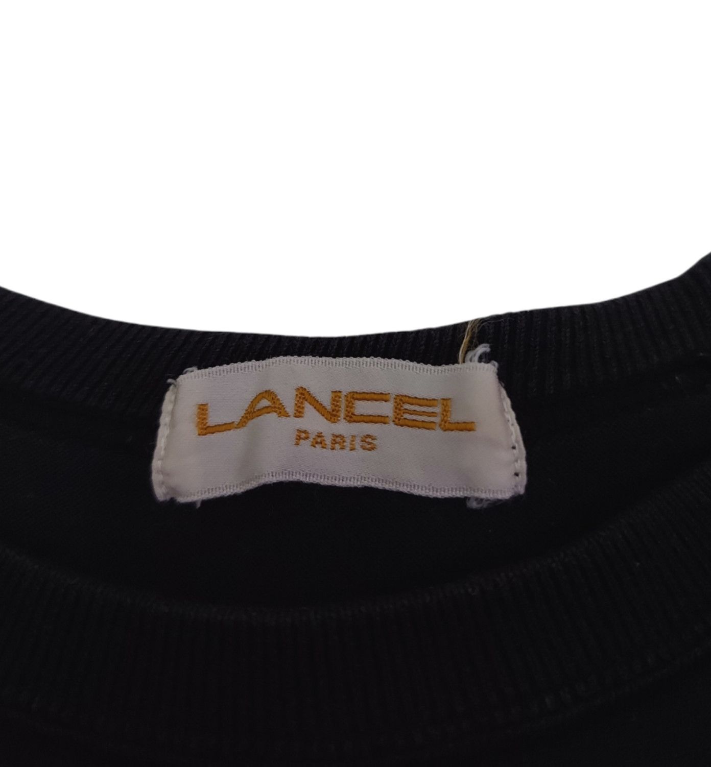 Designer × Lancel RARE! VTG LANCEL PARIS DESIGNER EMBROIDERED SPELL OUT Size US XL / EU 56 / 4 - 6 Thumbnail