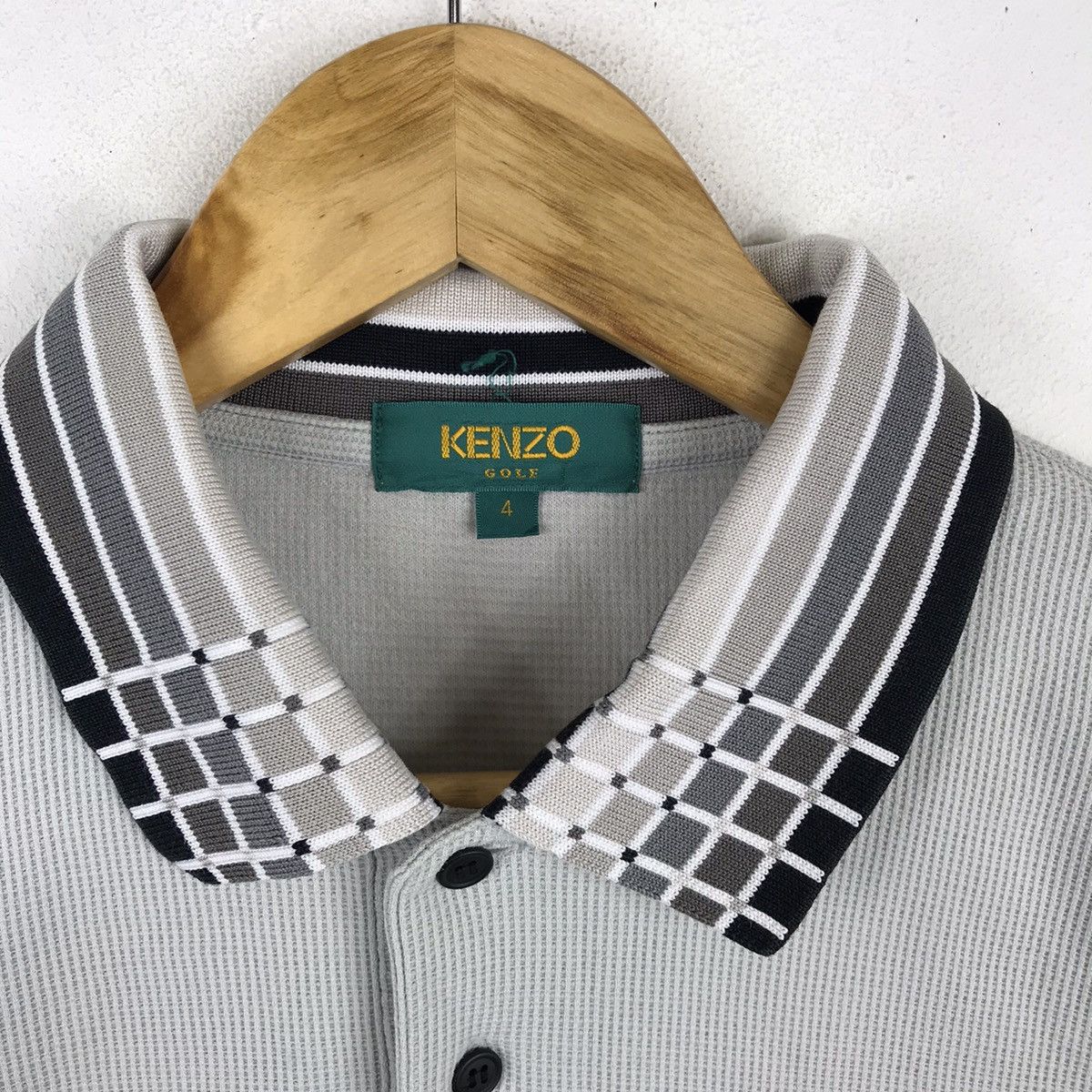 Kenzo Vintage Kenzo Golf Polo Collar T-shirt Size US L / EU 52-54 / 3 - 5 Thumbnail