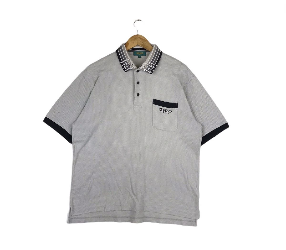 Kenzo Vintage Kenzo Golf Polo Collar T-shirt Size US L / EU 52-54 / 3 - 1 Thumbnail