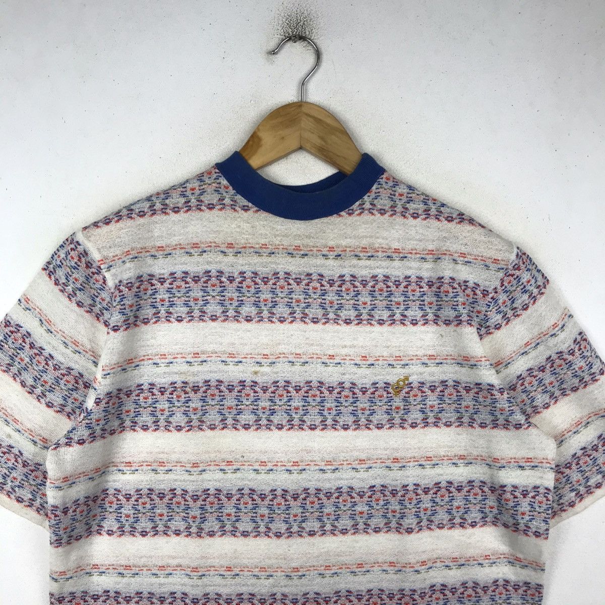 Vintage Vintage 90s Golden Breed Surfing Stripe Tee Shirt Size US M / EU 48-50 / 2 - 2 Thumbnail