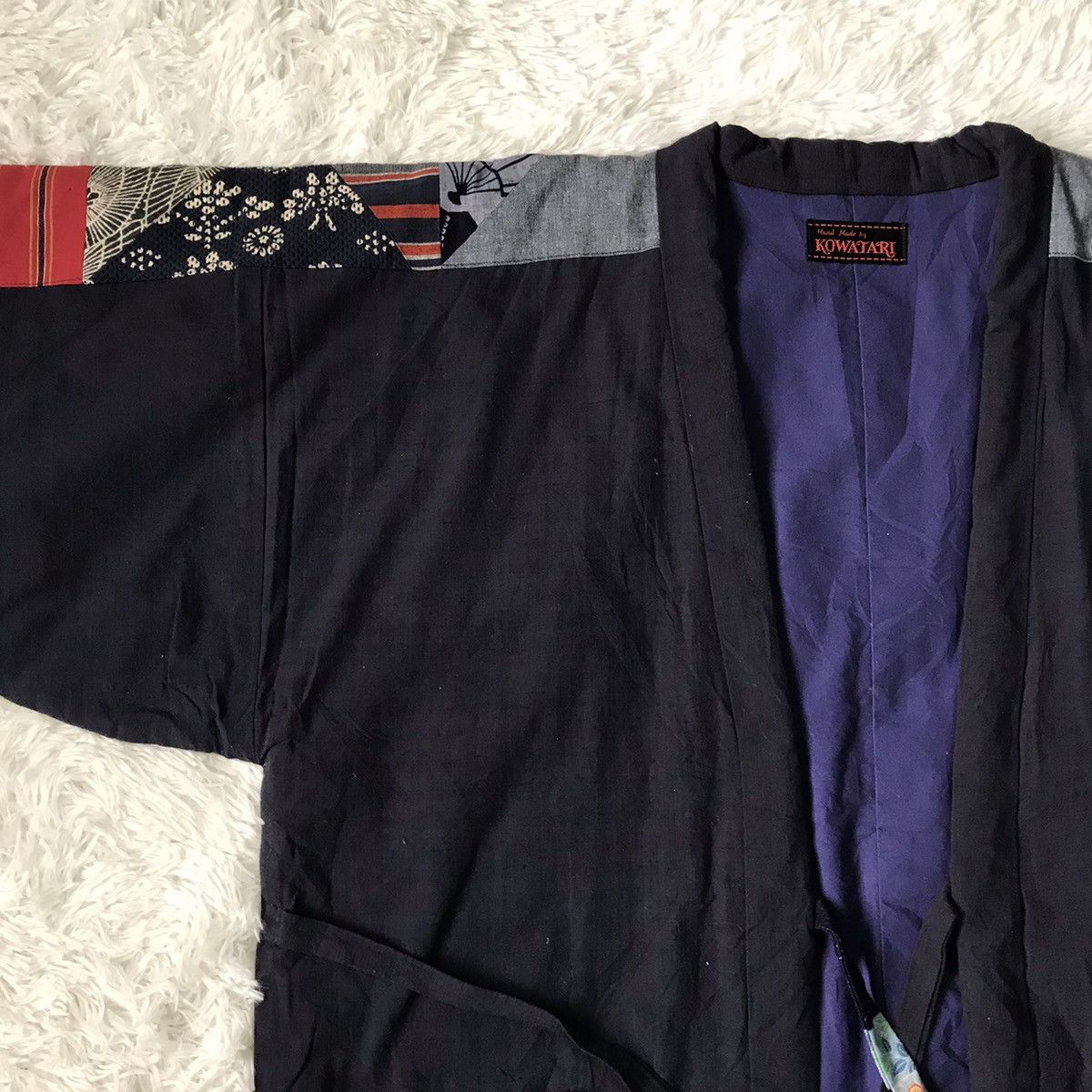 Japanese Brand Patches Kimono Hand Made by KOWATARI Size US L / EU 52-54 / 3 - 3 Thumbnail