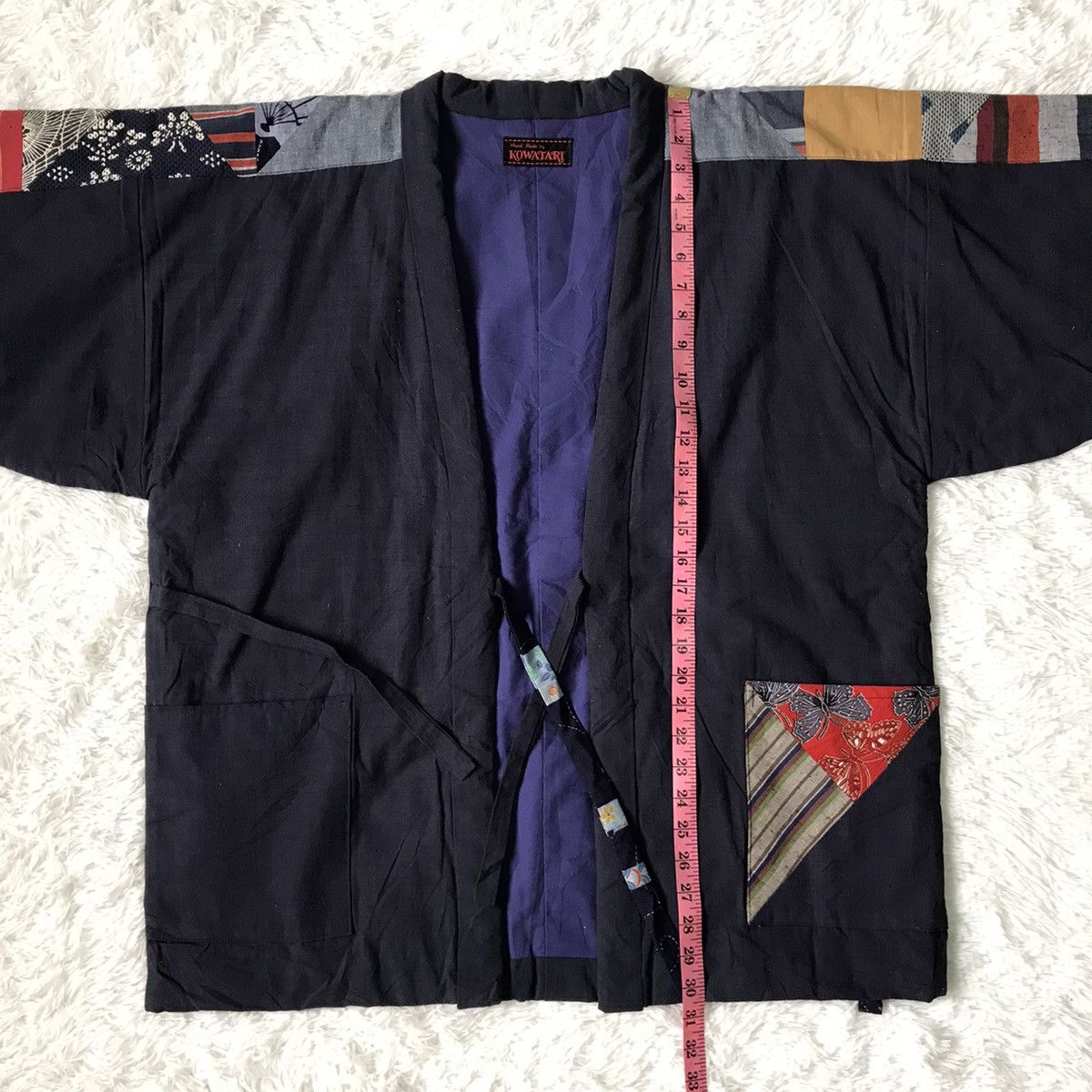 Japanese Brand Patches Kimono Hand Made by KOWATARI Size US L / EU 52-54 / 3 - 18 Thumbnail