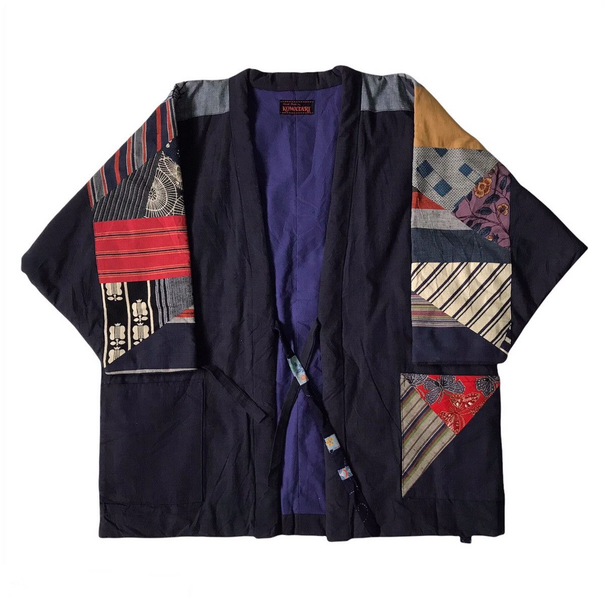 Japanese Brand Patches Kimono Hand Made by KOWATARI Size US L / EU 52-54 / 3 - 1 Thumbnail