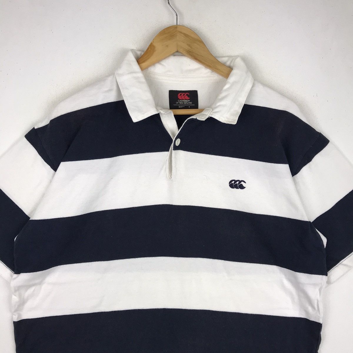Canterbury of New Zealand Vintage Canterbury of New Zealand Rugby Stripe T-shirt Size US XL / EU 56 / 4 - 4 Thumbnail
